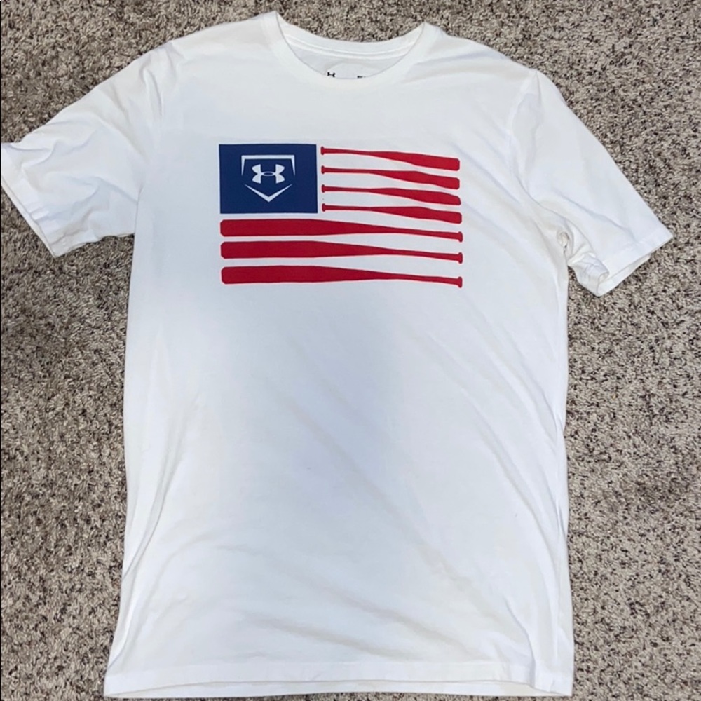 Under Armour baseball T shirt
